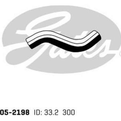 Gates Radiator Hose 05-2198