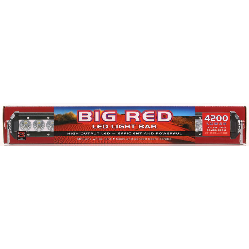 Big Red LED Light Bar - Combo 20 Inch BR9120