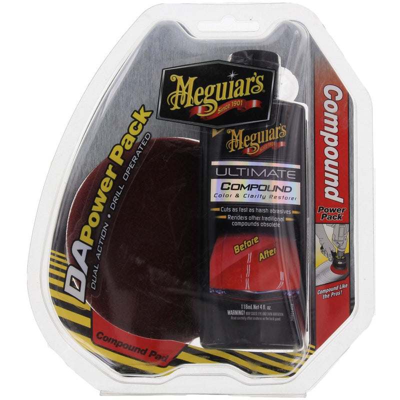 Meguiars Dual Action Ultimate Compound Power Pack G3501INT