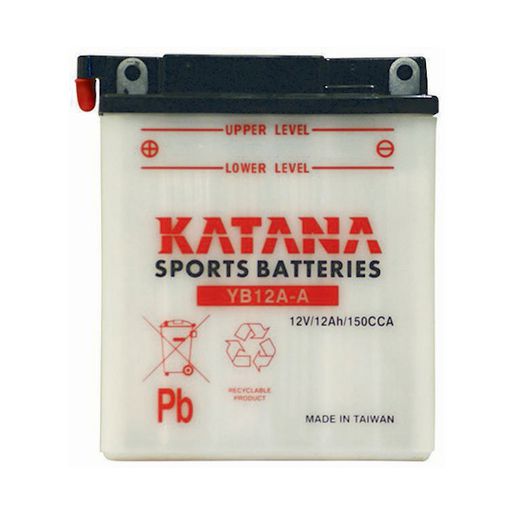Katana 12V 12Ah Motorcycle Battery YB12A-A