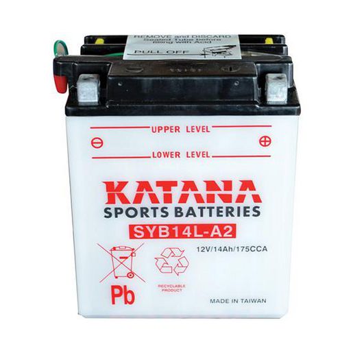 Katana 12V 14Ah Motorcycle Battery SYB14L-A2 150045