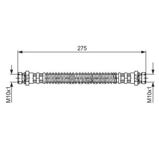 Bosch Brake Hose BH1168