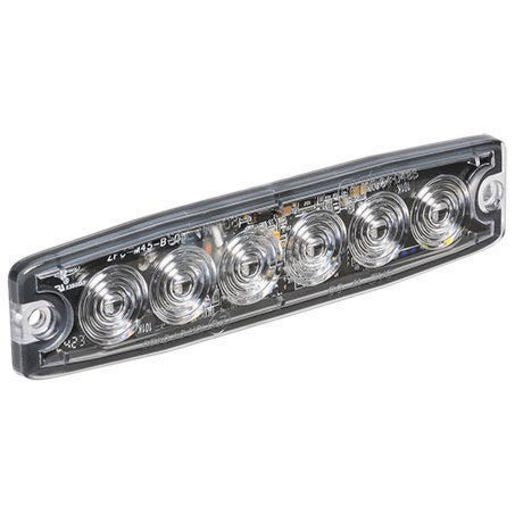 Narva High Powered Low Profile LED Warning Lamp White