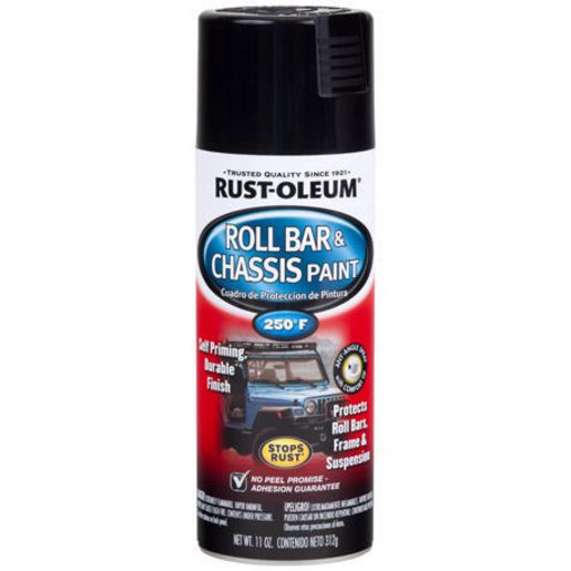 Rust-Oleum Roll Bar & Chassis Paint Gloss Black 312G RO