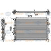Mahle Radiator Aluminium/Plastic CR 907 000P