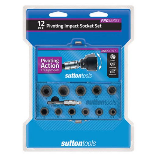 Sutton Impact Socket Set 12Pc 1/4In Drive S1411412