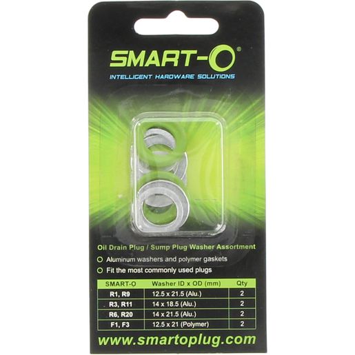 Smart-O Assorted Washers 8 Pack WBP8
