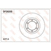 TRW Brake Rotor Single 282mm Front DF2025S