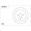 TRW Disc Brake Rotor 309mm DF7919S