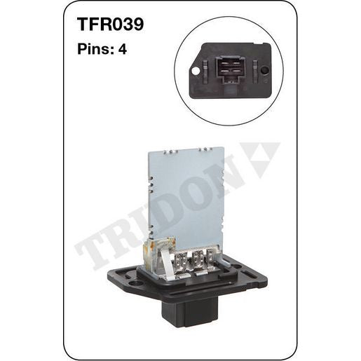 Tridon AC Blower Motor Resistor TFR039