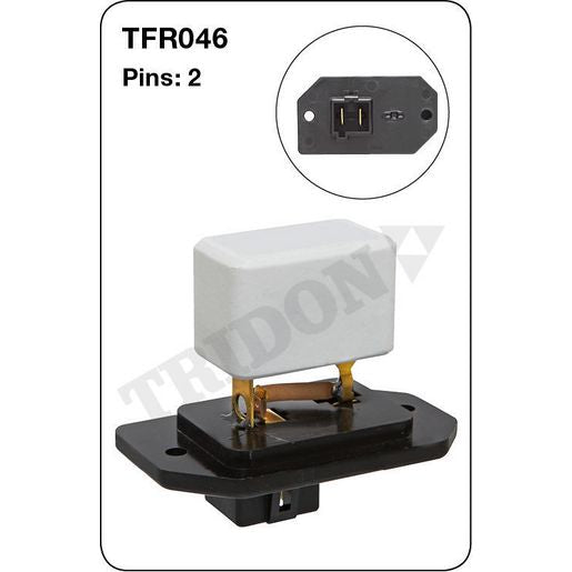 Tridon AC Blower Motor Resistor TFR046