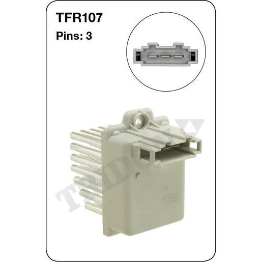 Tridon AC Blower Motor Resistor TFR107