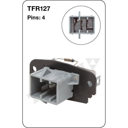 Tridon AC Blower Motor Resistor TFR127