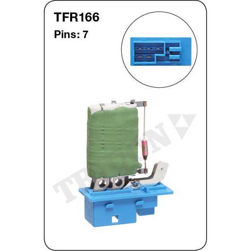 Tridon AC Blower Motor Resistor TFR166
