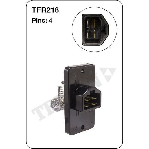 Tridon AC Blower Motor Resistor TFR218