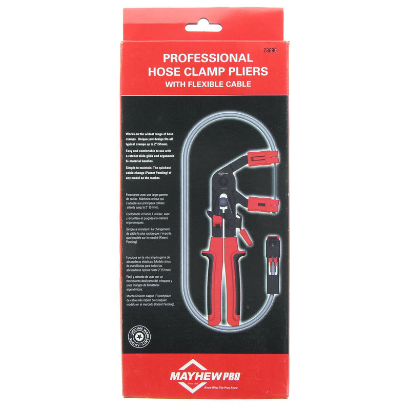 Mayhew Collier Hose Clamp F-Style Pliers 28680-MHW