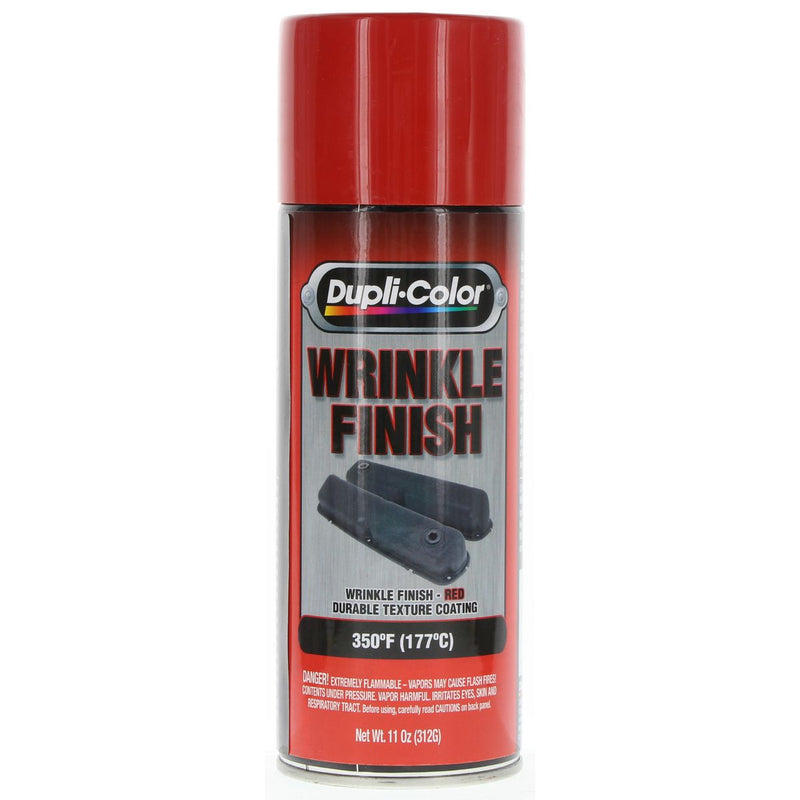 Dupli-Color Wrinkle Finish Aerosol Spray Paint Red 312g