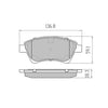RDA GP Max Brake Pad Set Front RDB2101