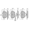 RDA Phantom Ceramic Brake Pad Set Front RDC2174