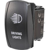 Narva Rocker Switch Driving Lights 12/24V Blue LED 63220BL