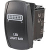 Narva Rocker Switch Light Bar 12/24V Blue LED 63224BL