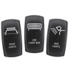 Narva Switch Faces - Roof/Light Bar/Aux Lights (3Pk)