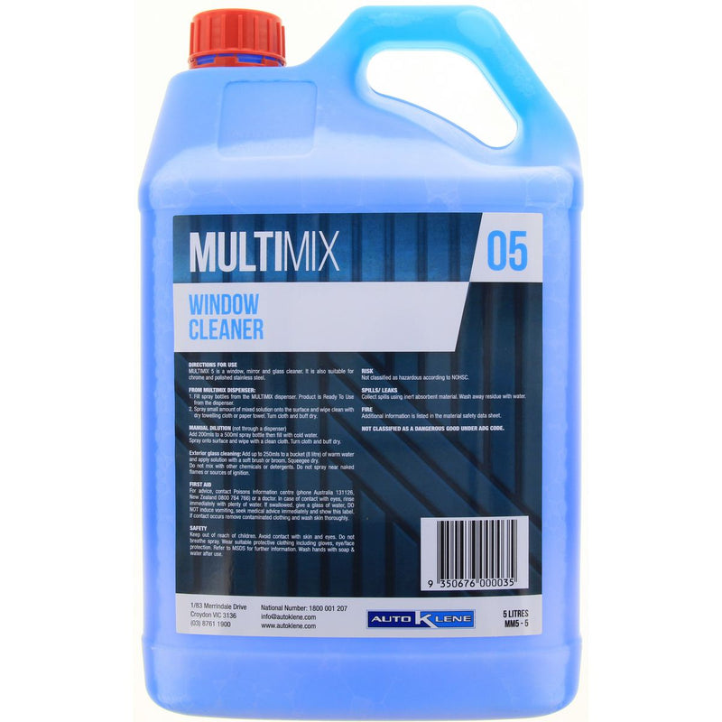 Auto Klene MultiMix 05 Window Cleaner 5L MM5-5