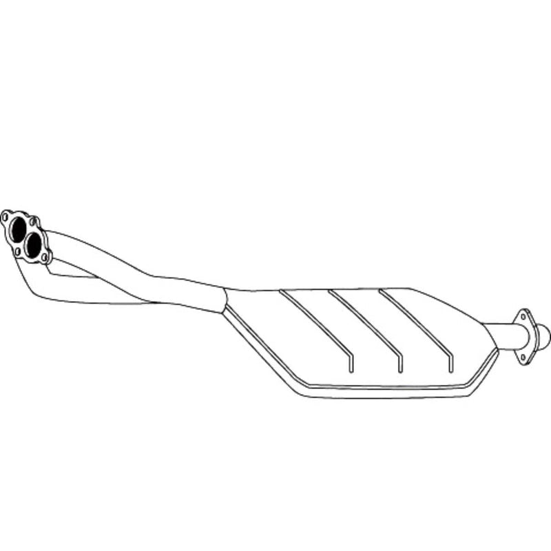Redback PrExhaust Muffler C7928