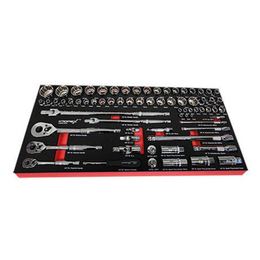 Kromex Socket Set 70pc 1/4in & 3/8in & 1/2in Drive Metric