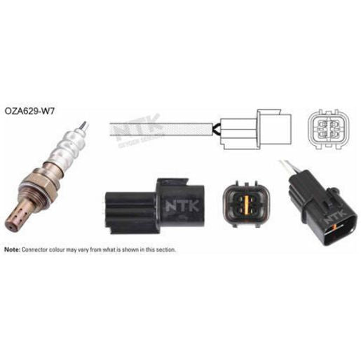 NTK Oxygen Lambda Sensor OZA629-W7