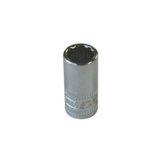 SP Tools Socket 1/4"Dr 12 Pt SAE 7/16