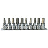 SP Tools Socket Rail 3/8"Dr Inhex Metric/SAE 10Pc