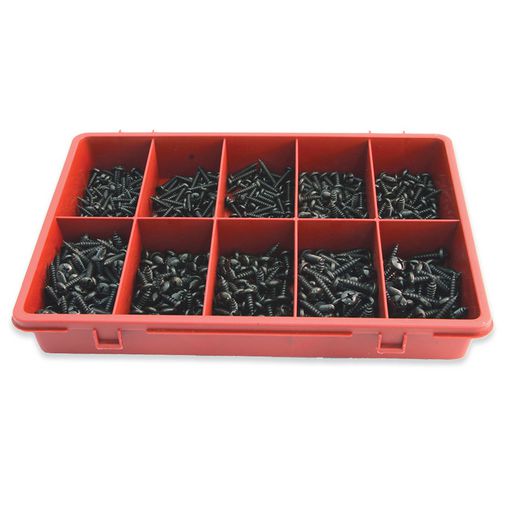Jamec Pem Trade Flame Assortment Philips Screws Black 600