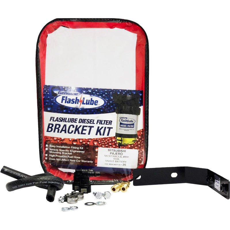 Flashlube Diesel Filter Bracket Kit FLBKT26