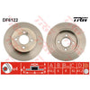 TRW Disc Brake Rotor 259mm DF6122S