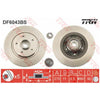 TRW Brake Rotor 275mm Rear DF6043BS