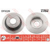 TRW Disc Brake Rotor 302mm DF6326S