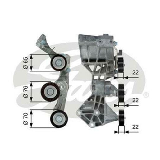 Gates Automatic Belt Tensioner 39064