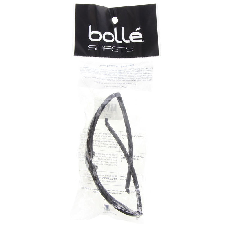 Bolle Aust Prowler Safety Glasses Black Frame Smoke Lens