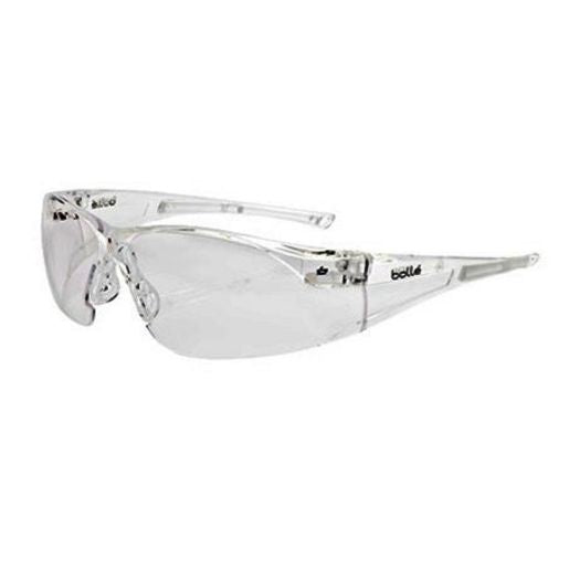 Bolle Aust Rush Safety Glasses Clear Lens 1652301