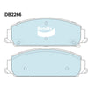 Bendix General CT Brake Pad Set Front DB2266 GCT