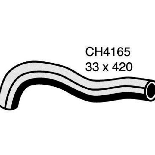 Mackay Bottom Radiator Hose CH4165