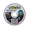 Flexovit Mega Inox Ultra Thin Cut Off Disc S/S