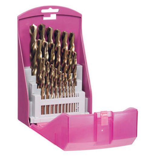 Sutton Jobber Drill Set HD Cobalt HSS 25pc 1-13mmx0.5mm