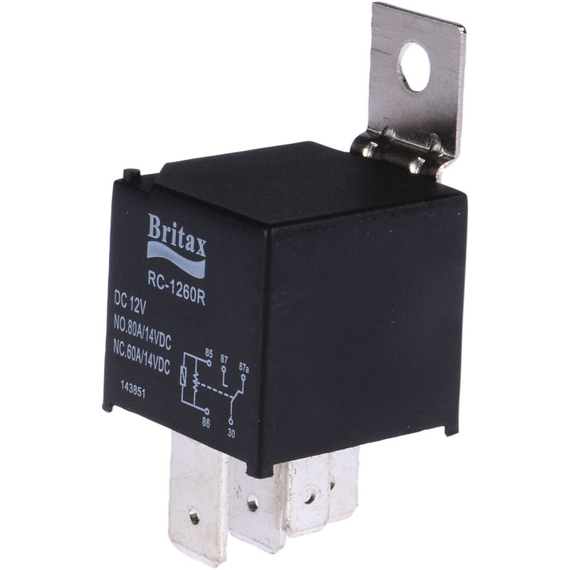 Britax Mini Relay 12V Change Over 60/80A Resistor
