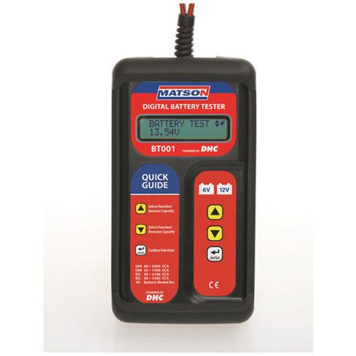Tridon Electronic Battery Tester 6V & 12V BT001