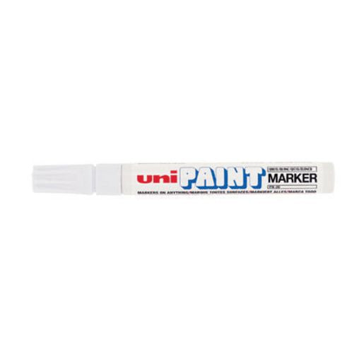 Mitsubishi Paint Mark Wht Opque Outdr Use PX20WH