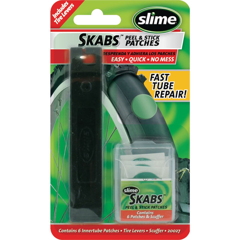 Slime Skabs Peel & Stick Patches With Tyre Levers 20027