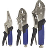 Mechpro Adjustable Locking Pliers Set 3pc