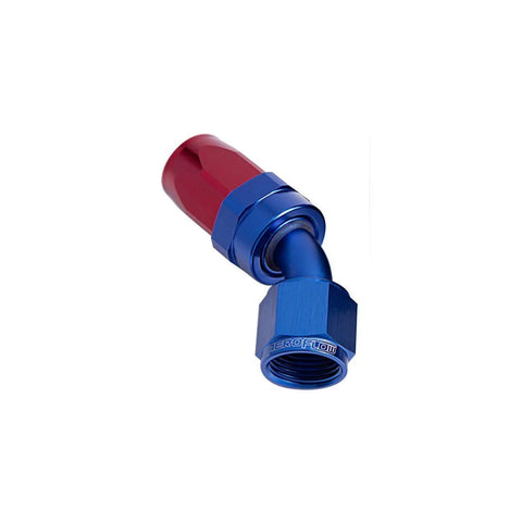 Aeroflow AF102-08X -8AN Taper Series 45 Deg Hose End